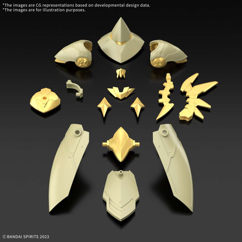 30mf Class Up Armor Liber Sorcerer bandai model kit gunpla