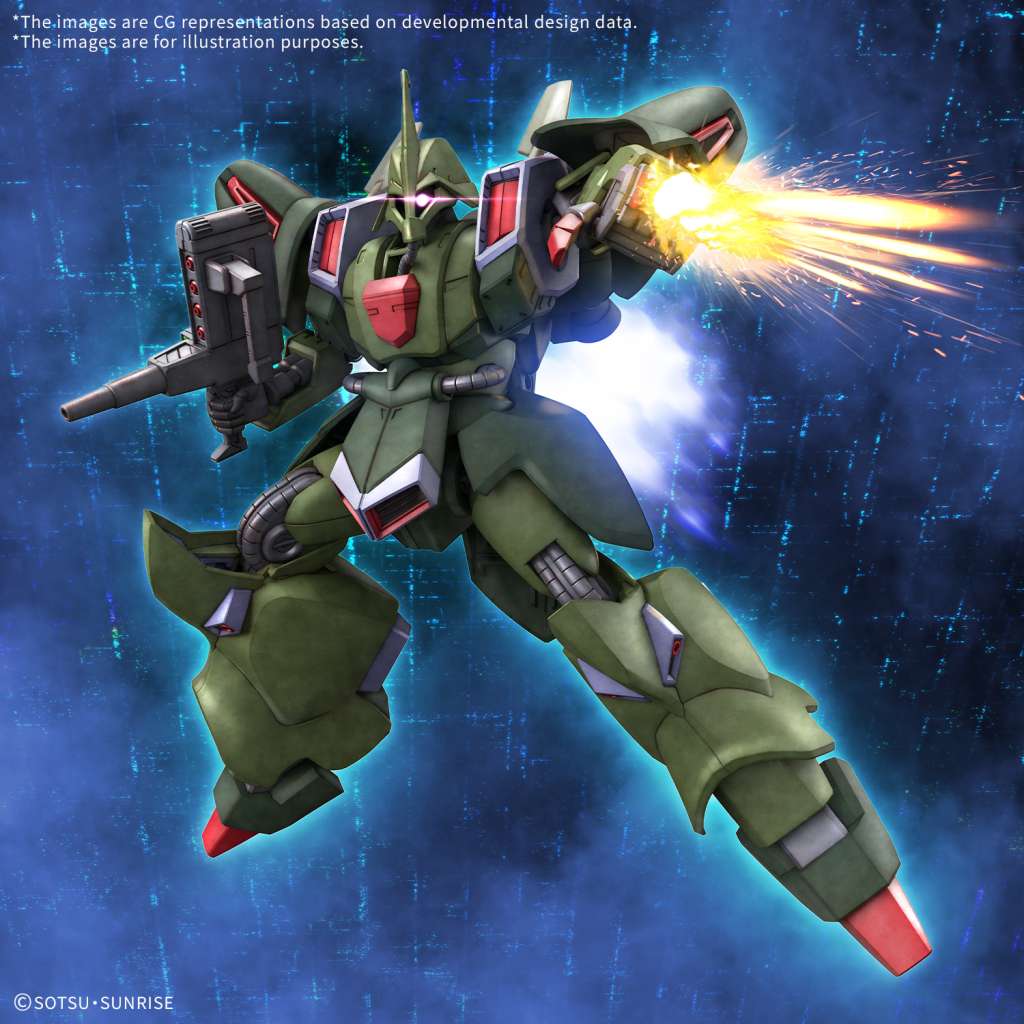 HG Galluss J 1/144 - Modellbyggsats bandai model kit gunpla