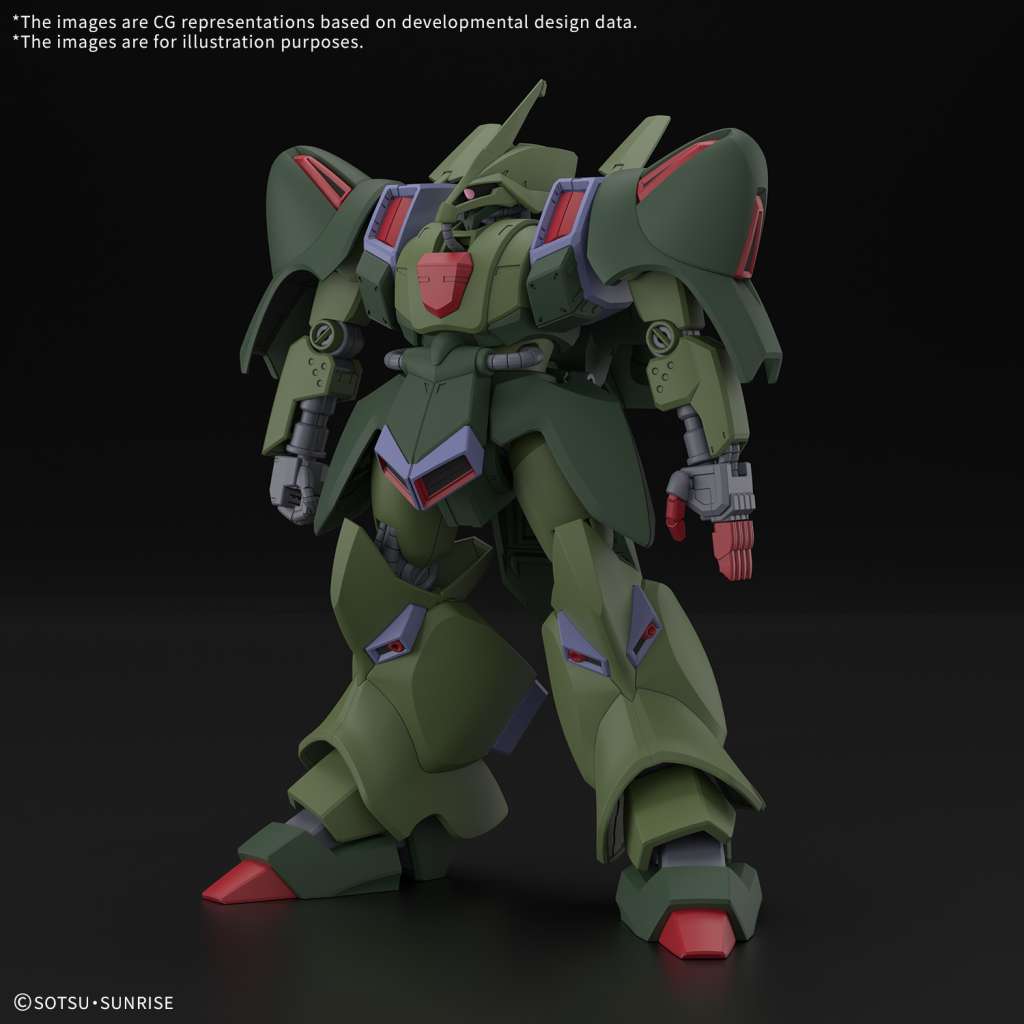 HG Galluss J 1/144 - Modellbyggsats bandai model kit gunpla