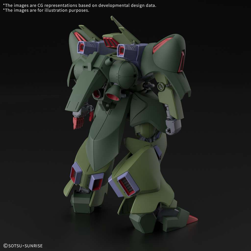 HG Galluss J 1/144 - Modellbyggsats bandai model kit gunpla