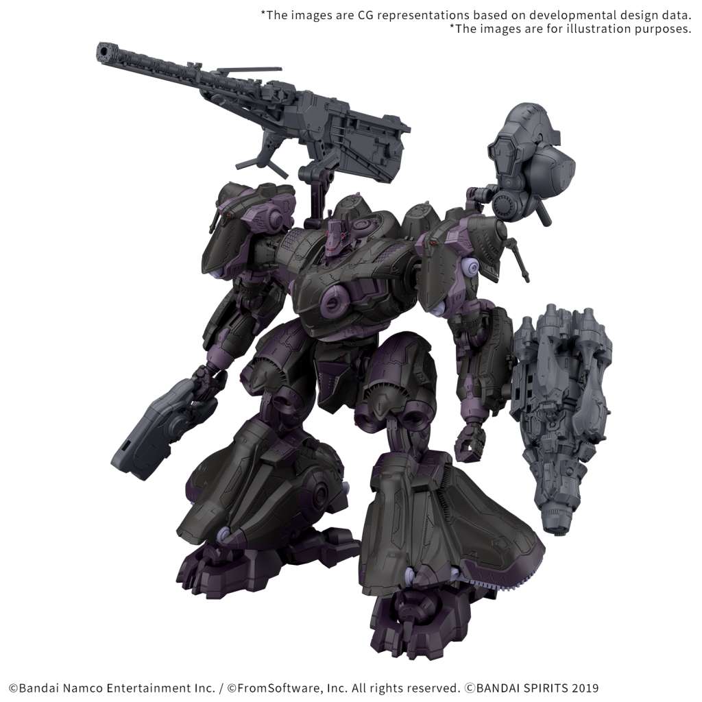 30mm Armored Core VI Fires of Rubicon Arquebus ADD VE-40A Open Faith bandai model kit gunpla