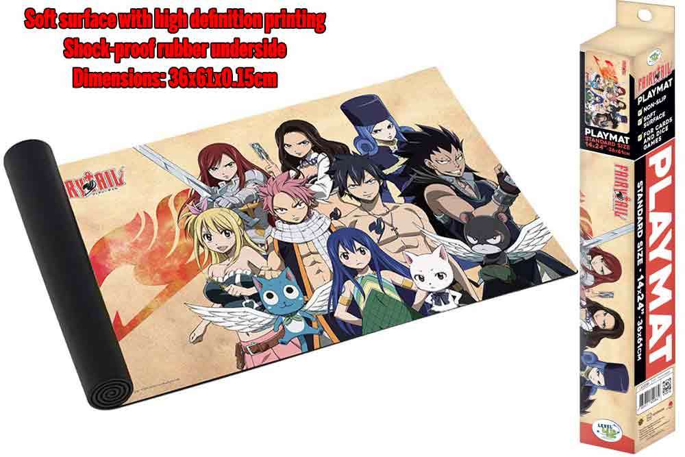 Fairy Tail Spelmatta - The Assault don t panic games