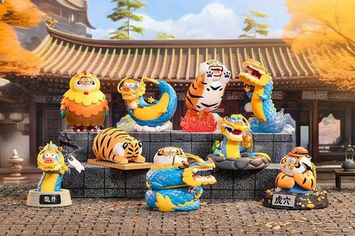 Alexander The Fat Tiger Long Teng Hu Ye Blind Box Display (8) - Robotto