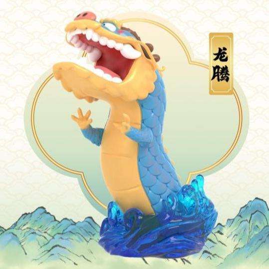 Alexander The Fat Tiger Long Teng Hu Ye Blind Box Display (8) funism