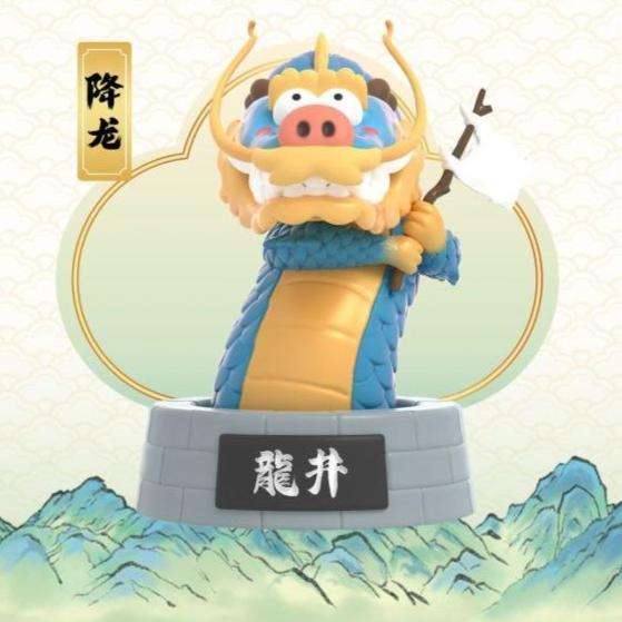 Alexander The Fat Tiger Long Teng Hu Ye Blind Box Display (8) funism