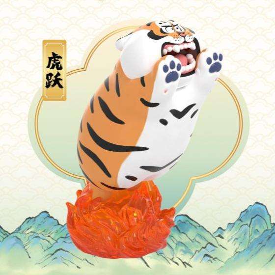 Alexander The Fat Tiger Long Teng Hu Ye Blind Box Display (8) funism