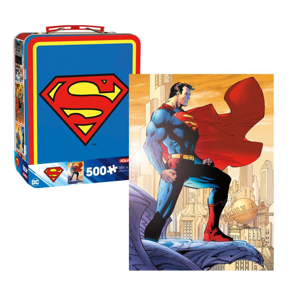 DC Comics Superman 500 Pcs Pussel & Rolig Box Set aquarius ent