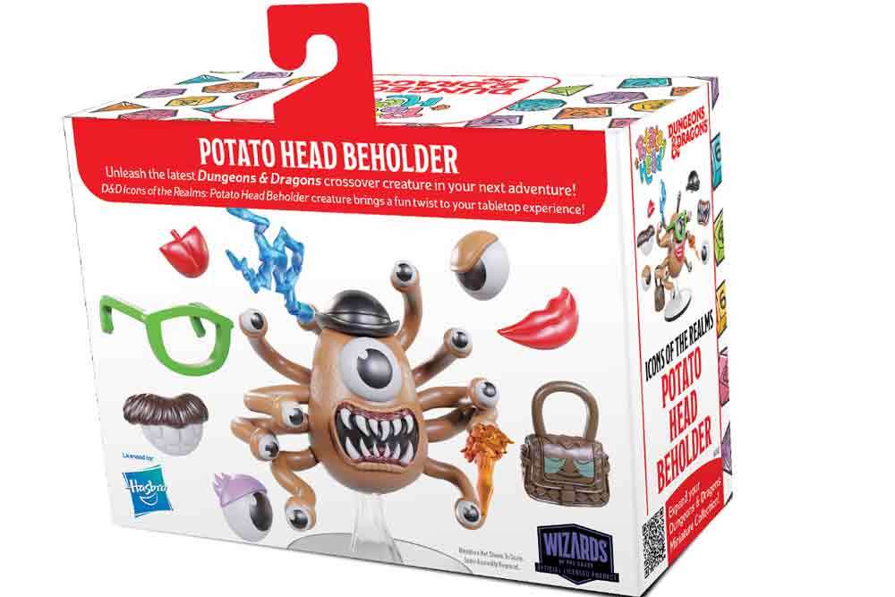 Dungeons & Dragons Icons of the Realms Potatis Huvud Beholder Boxed Miniature