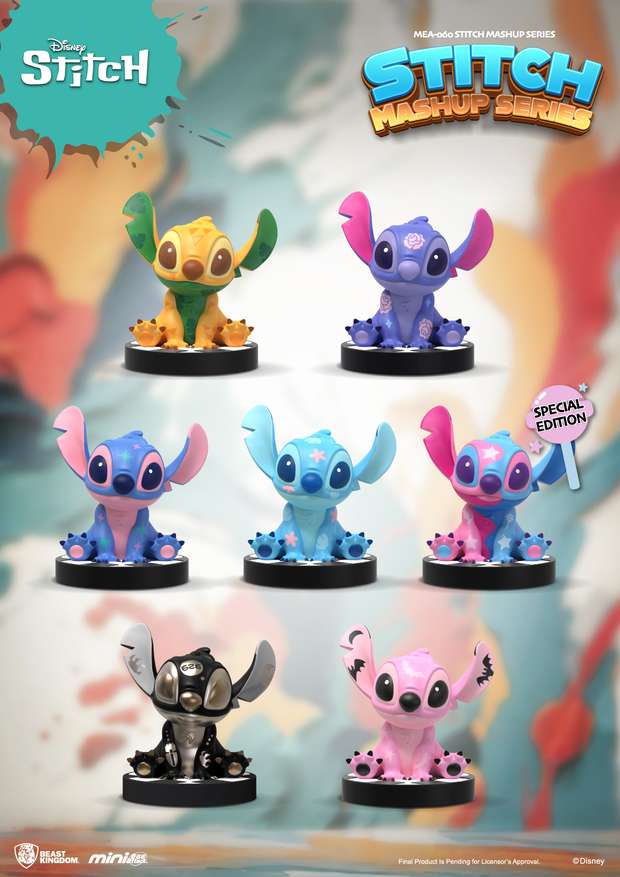 Mini Egg Attack Stitch Mashup Blind Box Display (6) beast kingdom