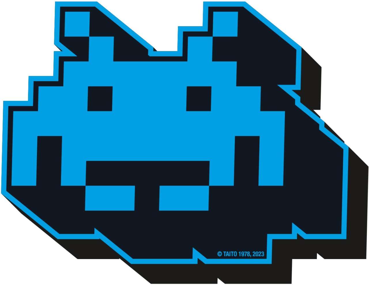 Space Invaders Crab Funky Chunky Magnet aquarius ent