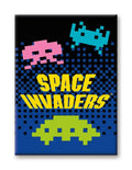 Space Invaders Aliens Magnet - Robotto