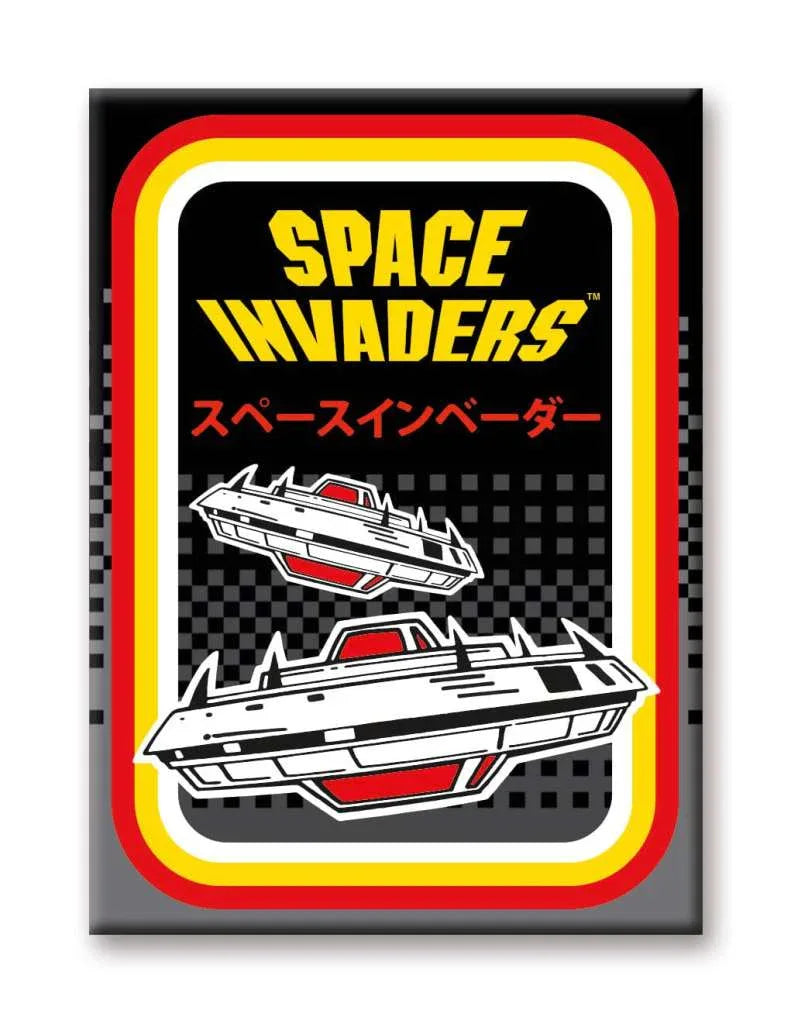 Space Invaders Rymdskepp Flat Magnet - Robotto