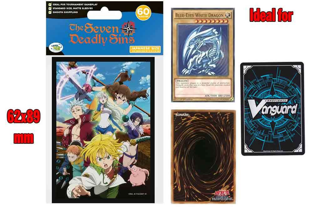 Seven Deadly Sins Skyddande Ärmar för Spel don t panic games