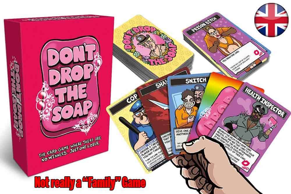 Do Not Drop The Soap - Roligt kortspel don t panic games