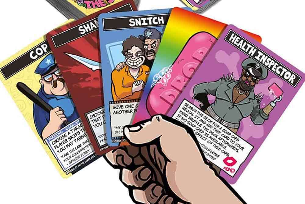 Do Not Drop The Soap - Roligt kortspel don t panic games