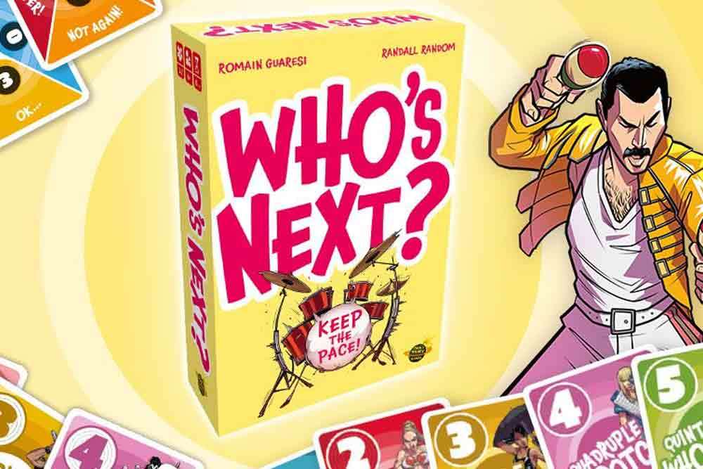 Who’s Next? - Snabbt och Roligt Kortspel för 3-7 Spelare don t panic games