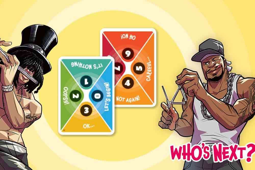 Who’s Next? - Snabbt och Roligt Kortspel för 3-7 Spelare don t panic games