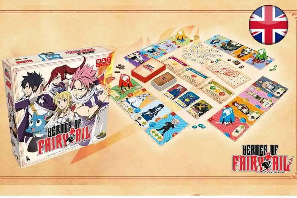 Hjältarna från Fairy Tail – äventyrsrollspel för rekrytering och strider