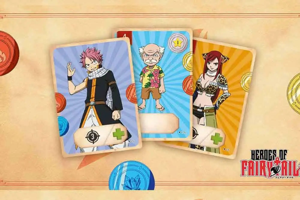 Hjältarna från Fairy Tail – äventyrsrollspel för rekrytering och strider