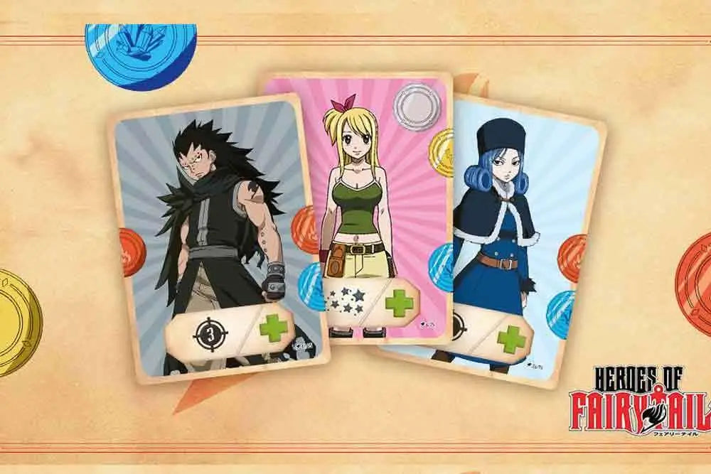 Hjältarna från Fairy Tail – äventyrsrollspel för rekrytering och strider