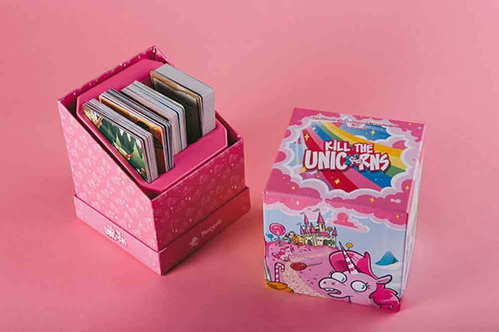 Kill the Unicorns - Samla och Jaga i ett Kortspel don t panic games
