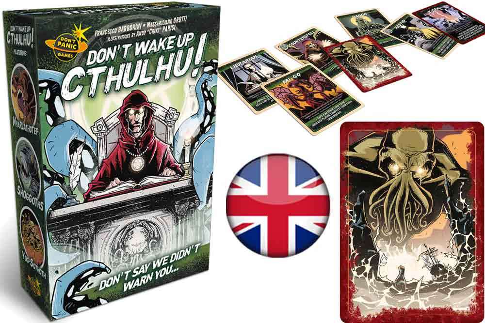 Väck Inte Cthulhu - Kortspel don t panic games