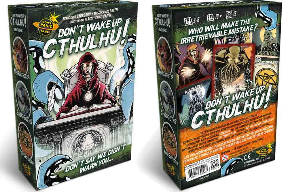 Väck Inte Cthulhu - Kortspel don t panic games