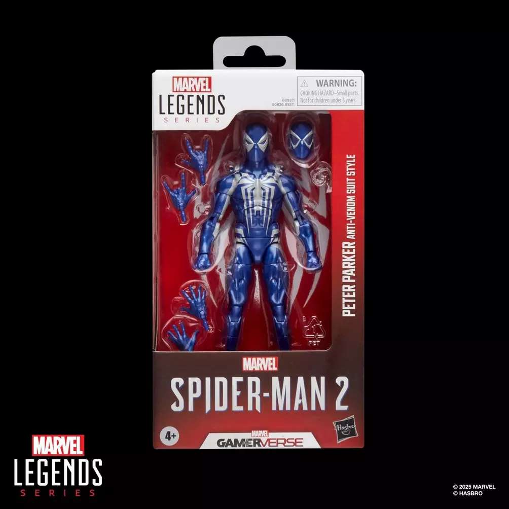 Marvel Legends Gamerverse Spider-Man 2 Peter Parker Anti-Venom Suit Action Figur hasbro