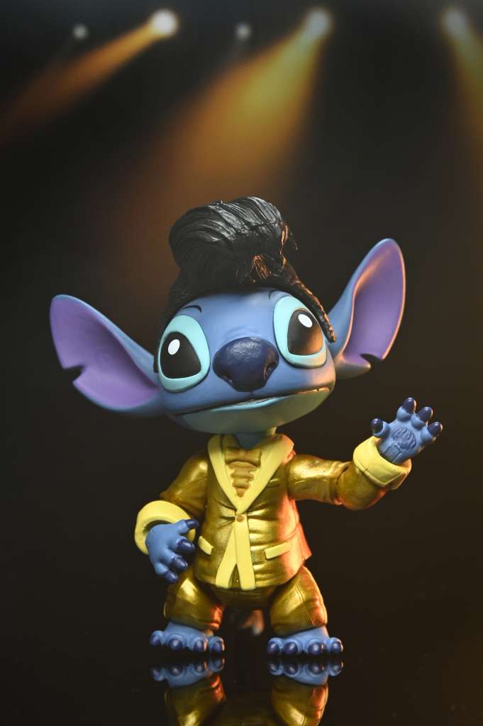 Disney Lilo & Stitch Gold Suit Elvis Stitch Ultimate AF Robotto