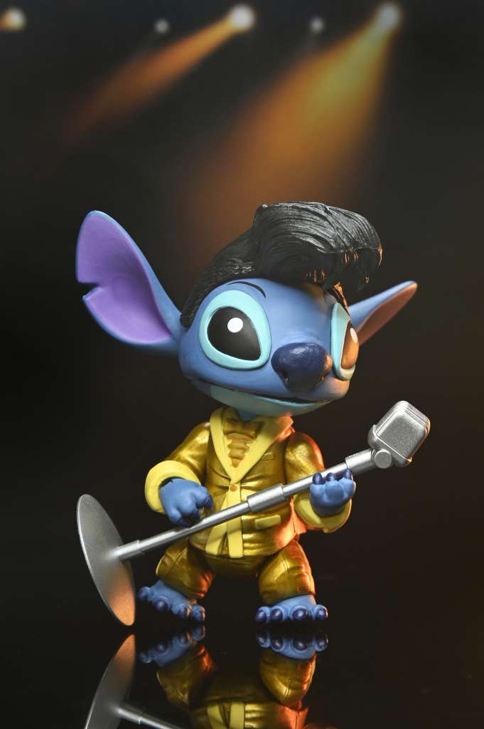 Disney Lilo & Stitch Gold Suit Elvis Stitch Ultimate AF Robotto