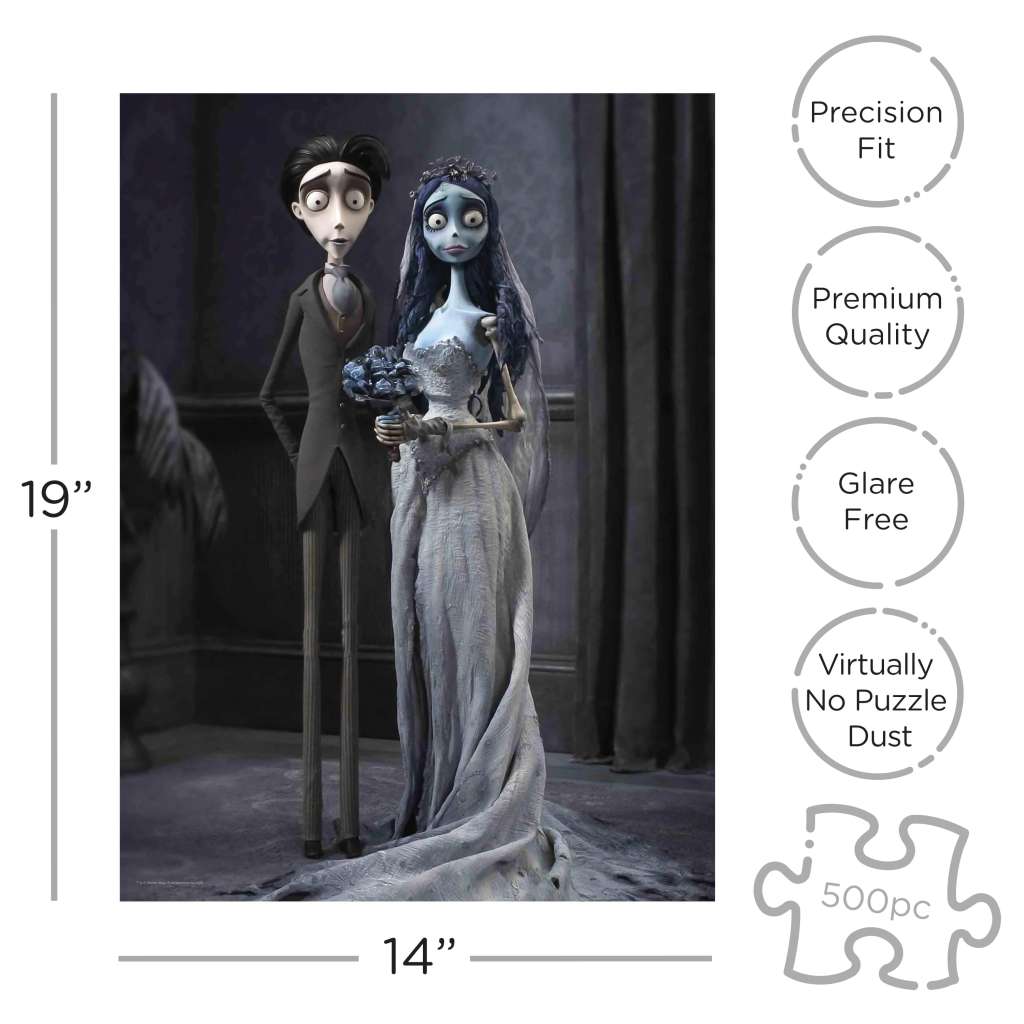 Corpse Bride Kista Pussel 500 Bitar aquarius ent