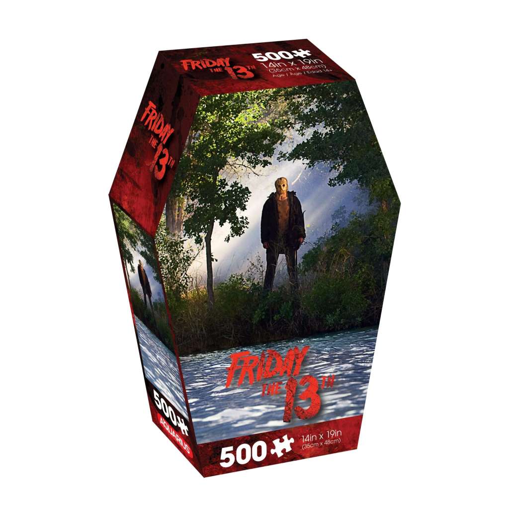 Friday the 13th Coffin Box 500 Bitars Pussel aquarius ent