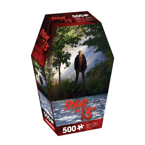 Friday the 13th Coffin Box 500 Bitars Pussel aquarius ent