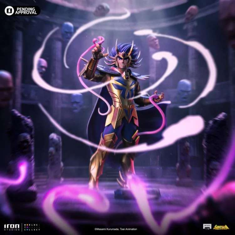 Saint Seiya Cancer Deathmask 1/10 Figur iron studios