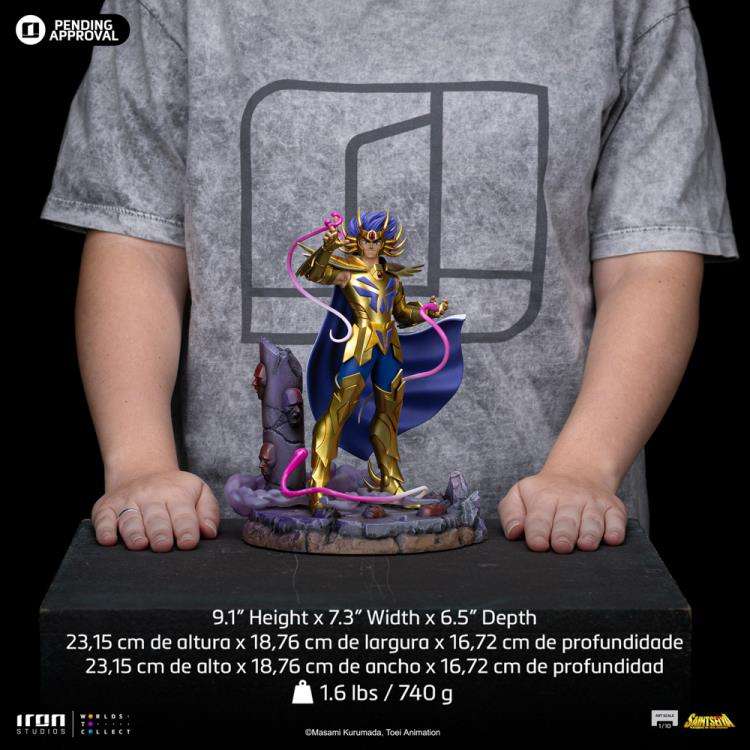 Saint Seiya Cancer Deathmask 1/10 Figur iron studios