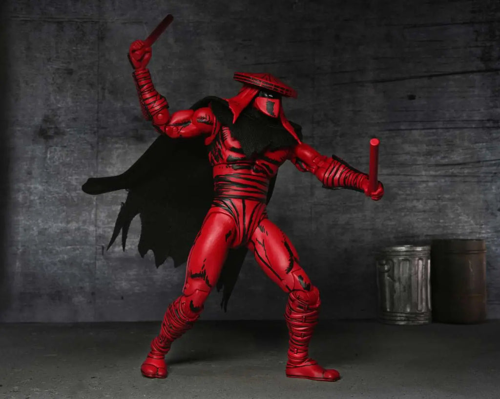 Tmnt Mirage Red & Black Foot Assassin Af