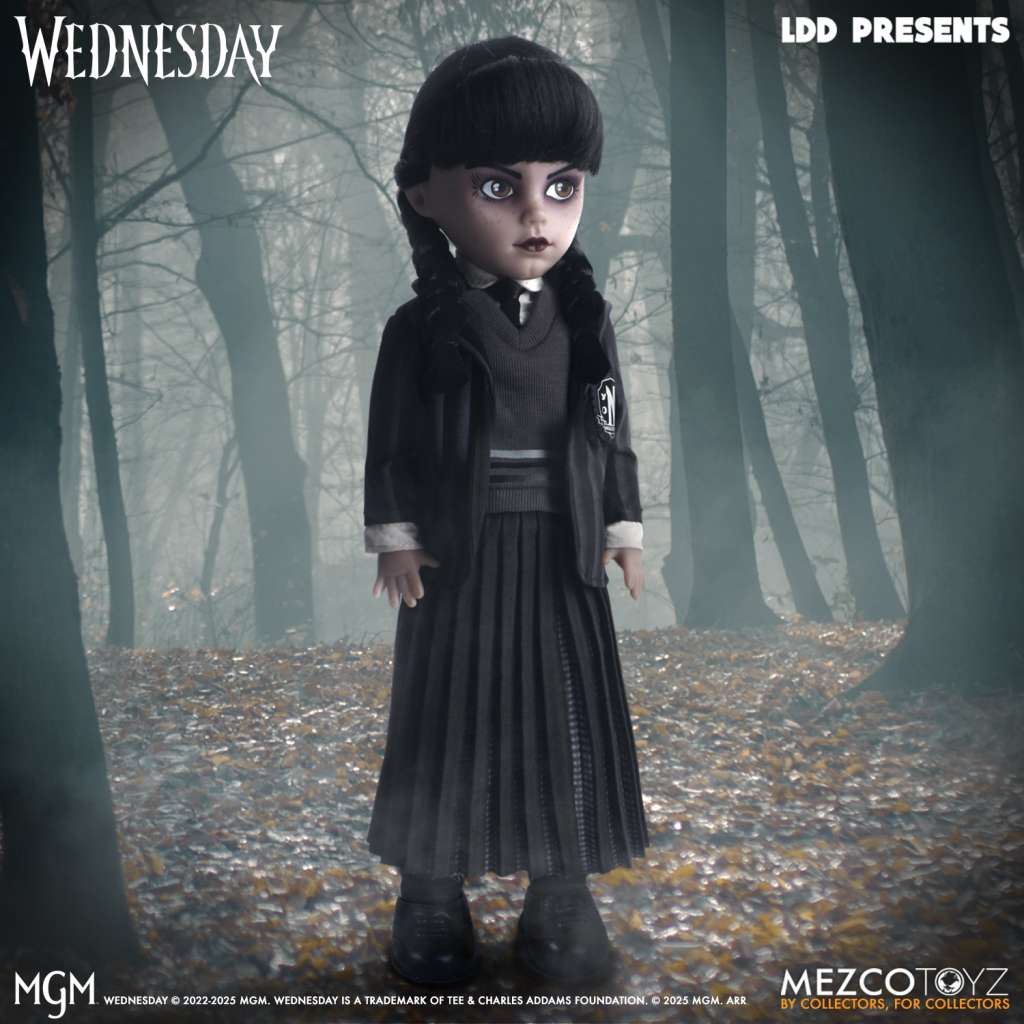 Ldd presenterar Wednesday Nevermore Academy Uniform AF Robotto