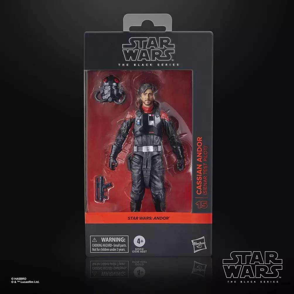 Star Wars Black Series Cassian Andor Sienar Test Pilot Action Figur hasbro