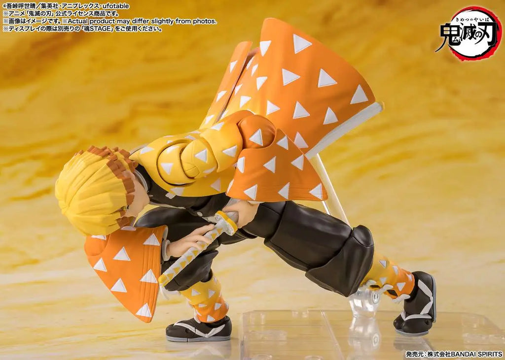 Demon Slayer Zenitsu Agatsuma S.H.Figuarts actionfigur