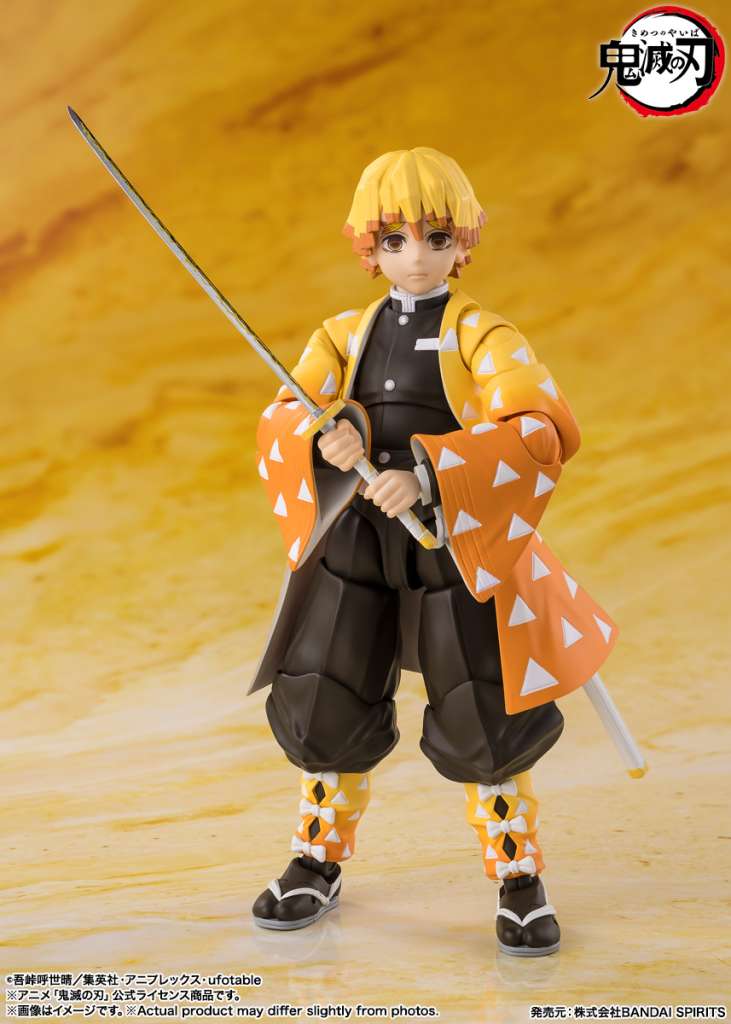 Demon Slayer Zenitsu Agatsuma S.H.Figuarts - Samlarfigur bandai