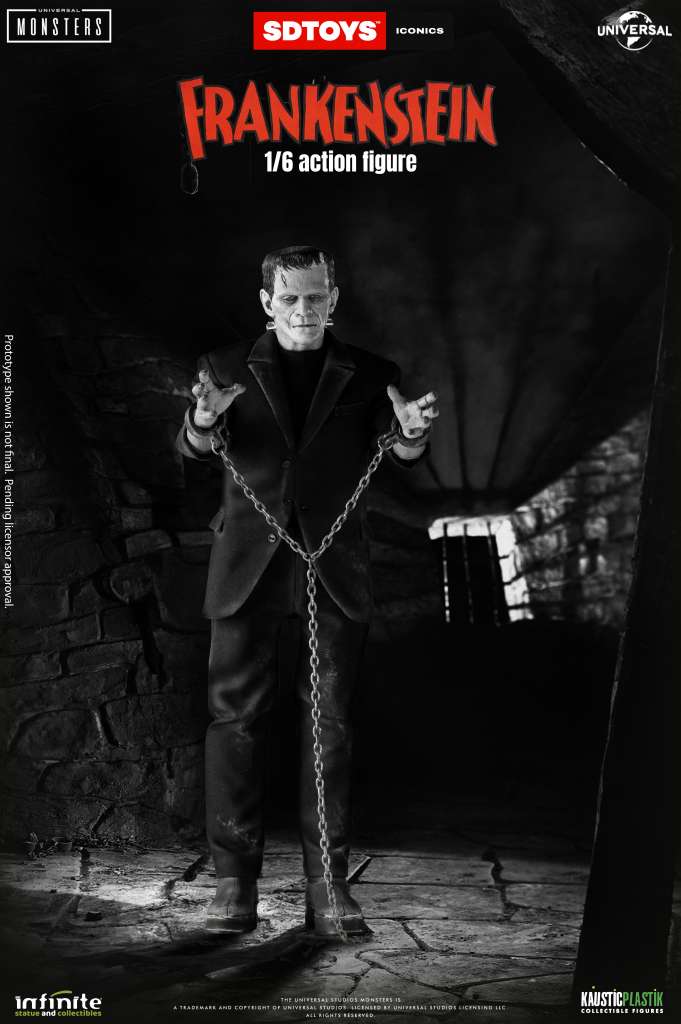 Frankenstein's Monster 1/6 Action Figure Standard Edition infinite statue