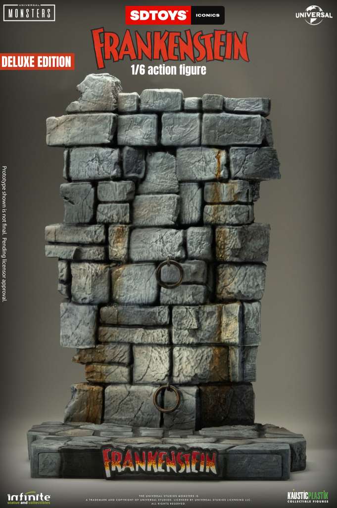 Frankenstein's monster 1/6 action figure deluxe edition infinite statue