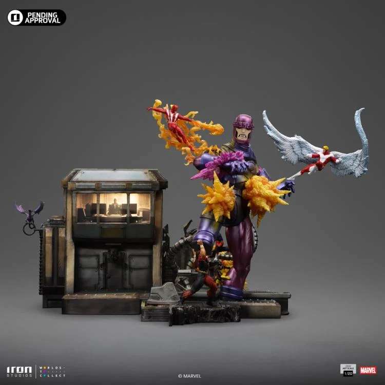 X-Men Danger Room Diorama B - Demi Art 1/20 Figur iron studios