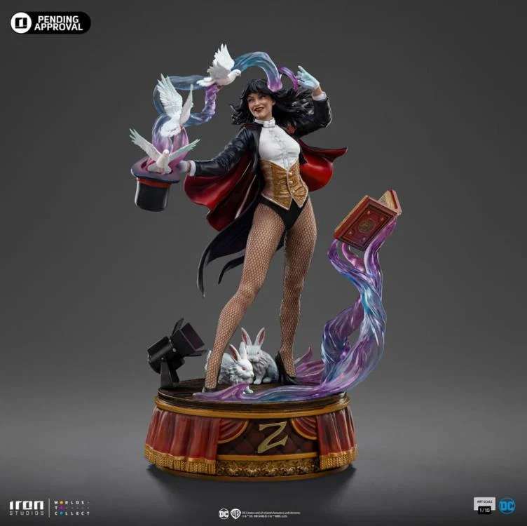 DC Comics Zatanna 1/10 Statue iron studios