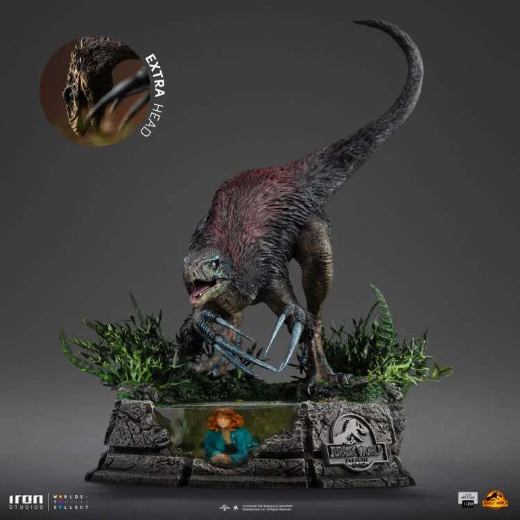 Jurassic World Therizinosaurus Demi 1/20 Staty iron studios