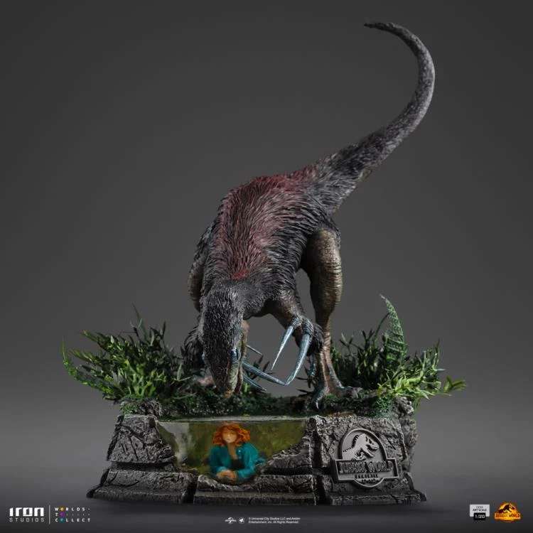 Jurassic World Therizinosaurus Demi 1/20 Staty iron studios