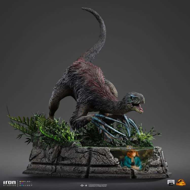 Jurassic World Therizinosaurus Demi 1/20 Staty iron studios