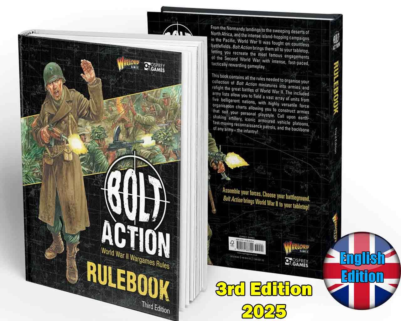 Bolt Action 3rd Edition Regelbok warlord games