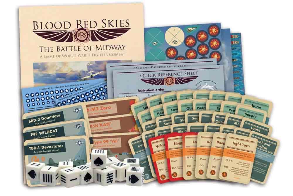 Blood Red Skies: The Battle of Midway Starter Set (English) warlord games
