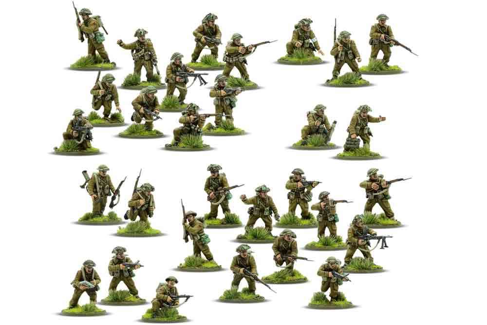 Bolt Action - Brittiska & Kanadensiska Armén Infanteri (1943-45) warlord games